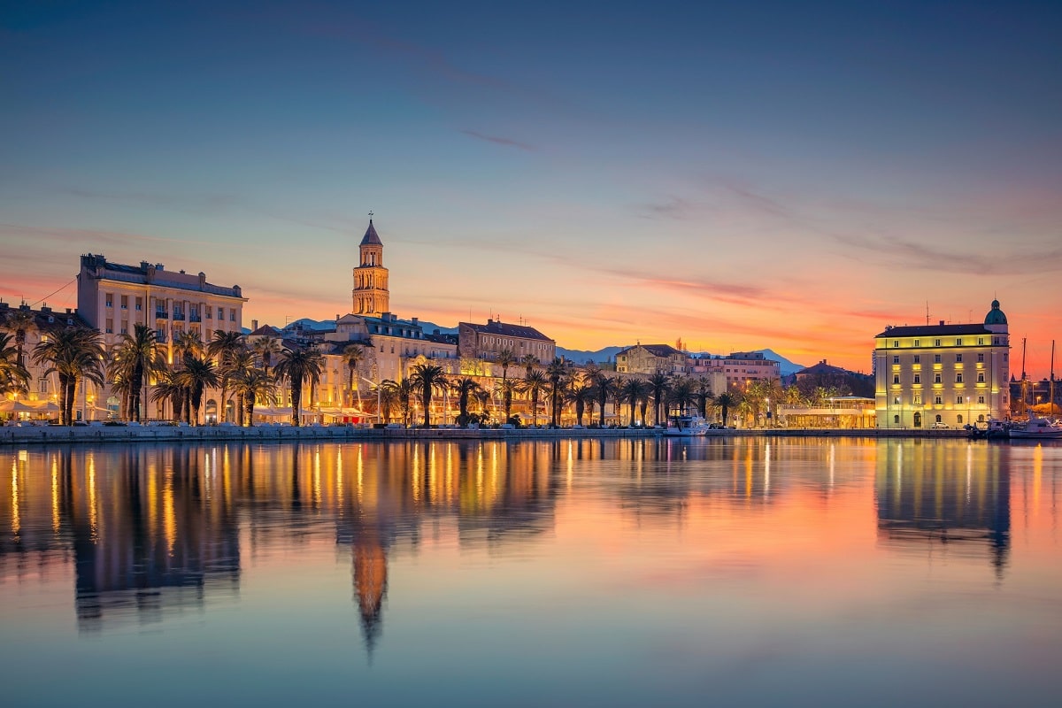 Split - Dalmácie - Chorvatsko