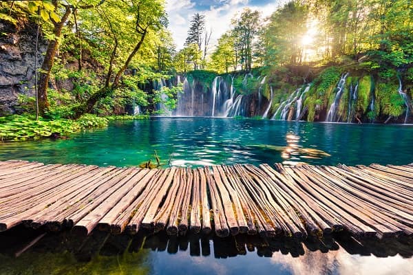 Plitvická jezera, Chorvatsko