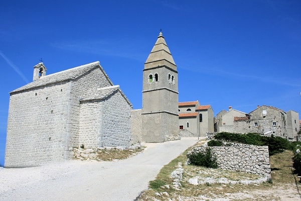 Lubenice - ostrov Cres, Chorvatsko