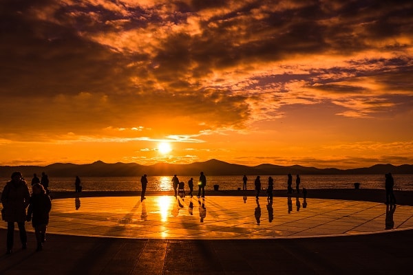 Mořské varhany a pozdrav slunce - Zadar, Chorvatsko