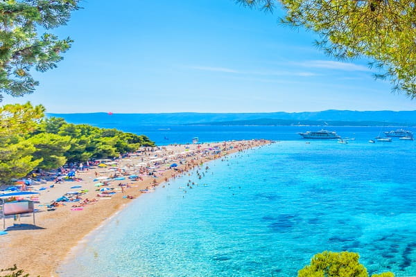 Zlatni rat – Bol, Brač, Chorvatsko