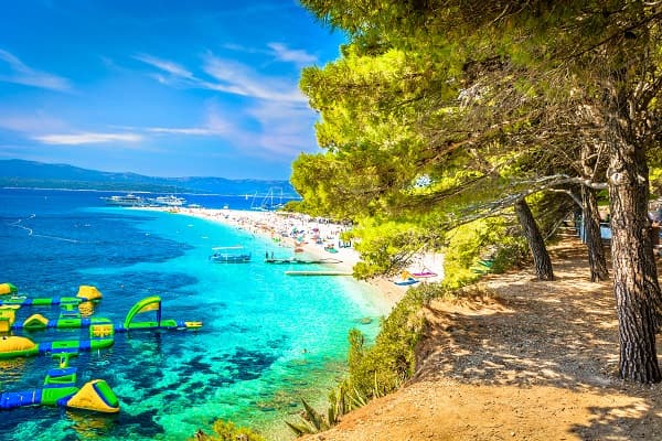 Zlatni rat – Bol, Brač, Chorvatsko