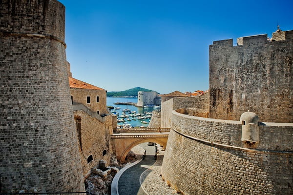 Dubrovnické městské hradby - Chorvatsko