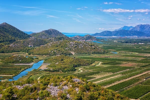 Neretva údolí - Chorvatsko