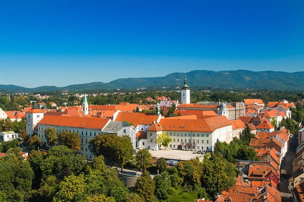 Horní město Záhřeb, Chorvatsko