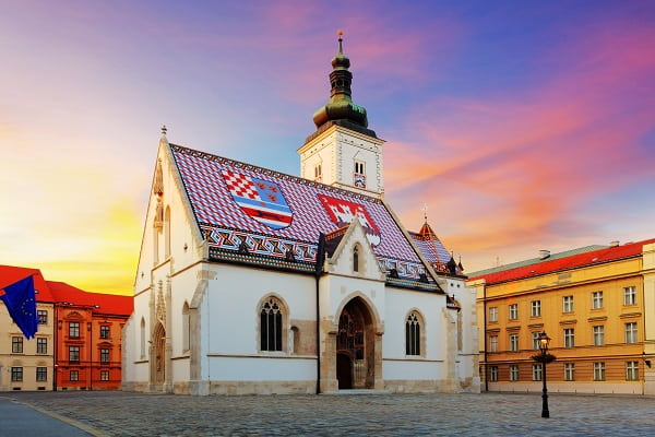 Horní město Záhřeb, Chorvatsko
